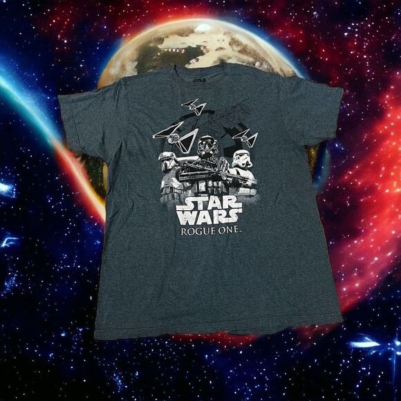 Star Wars T Shirt Rogue One Art Poster Graphic Tee Fifth Sun - Picture 1 of 7